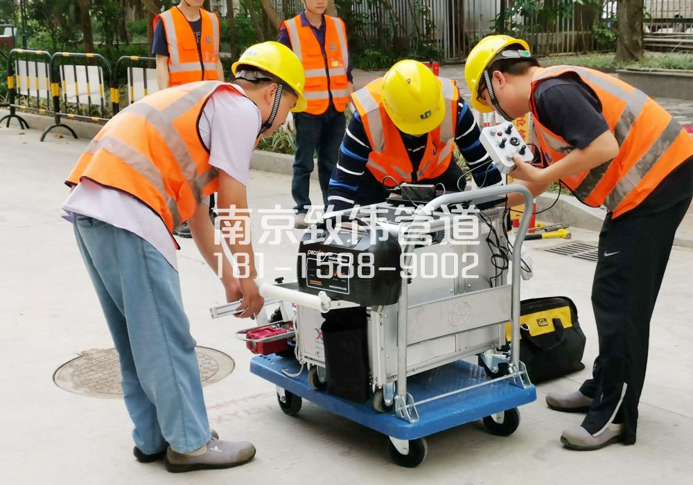 石坝村市政管道检测